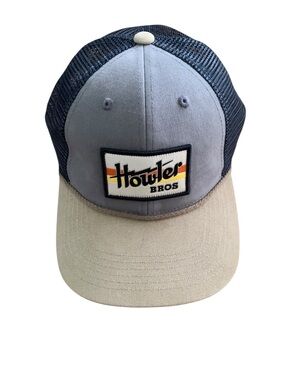 Howler Bros Trucker Hat in Gray, Black & Tan